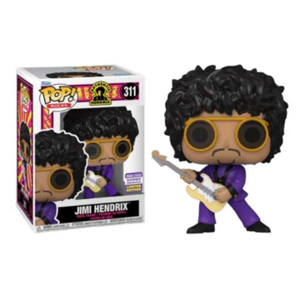 Exclusive Funko LE Jimi Hendrix Pop Rocks Vinyl Figure Purple 311